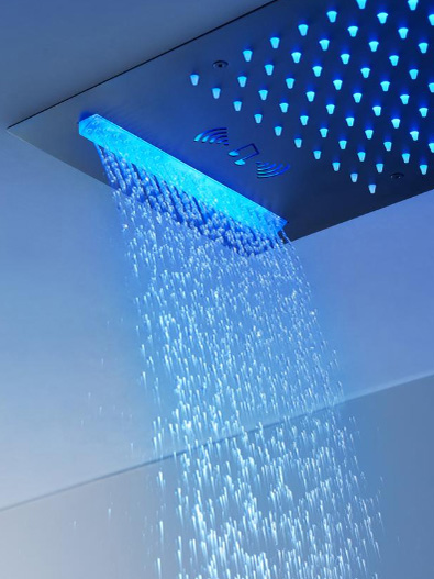 admist the rain shower mode